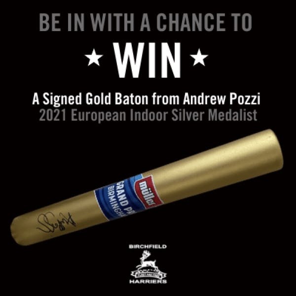 Win Raffle Andrew Pozzi Baton